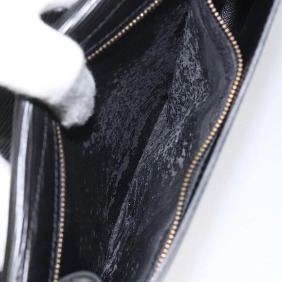 LOUIS VUITTON Epi Art Deco Clutch Bag Black M52632 LV Auth EC463 - Picture 12 of 15